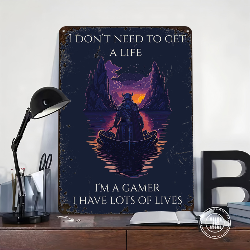 Poster Cetak Kutipan Game Kust - Retro Gaming Quotes ulasan dan harga
